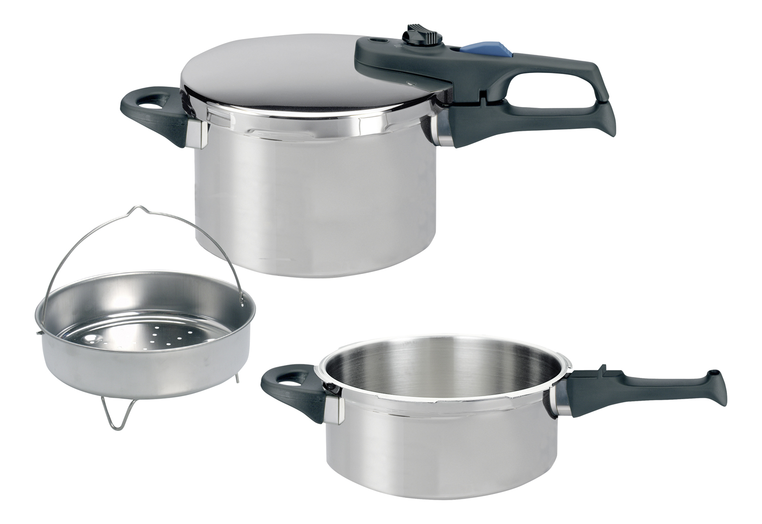 ELO Praktika Plus XL - Schnellkochtopf Set 5 tlg