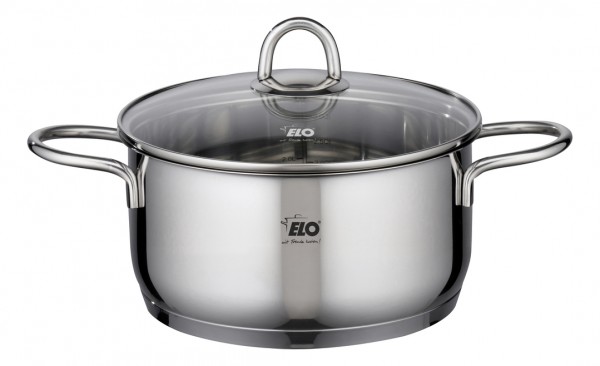 ELO Achat - Bratentopf mit Glasdeckel